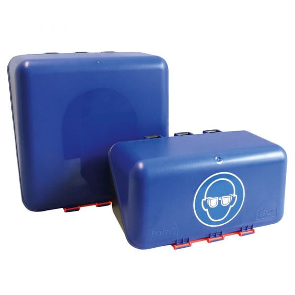 Schutzbox "Mini" Kunststoff, blau