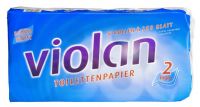 Fripa Violan Toilettenpapier 2-lagig, 8x250, 100% Zellstoff