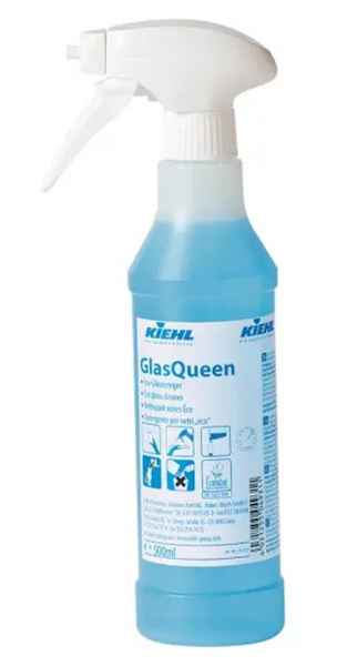 Kiehl GlasQueen Eco Glas- und Oberflächenreiniger 6x500 ml Sprühflasche/Karton