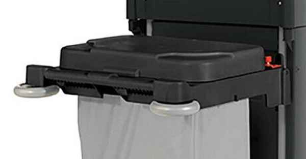 Numatic Abfalleinheit-Anbauset 120/140 Liter, schwarz (Reflo)