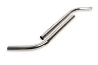 Saugrohr Metall (2-teilig), NW 38, S-Rohr, 670 mm pro Rohr