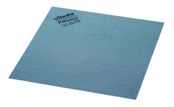 Vileda PVAmicro Allzwecktuch 38 x 35 cm, blau, VPE 5 Stück