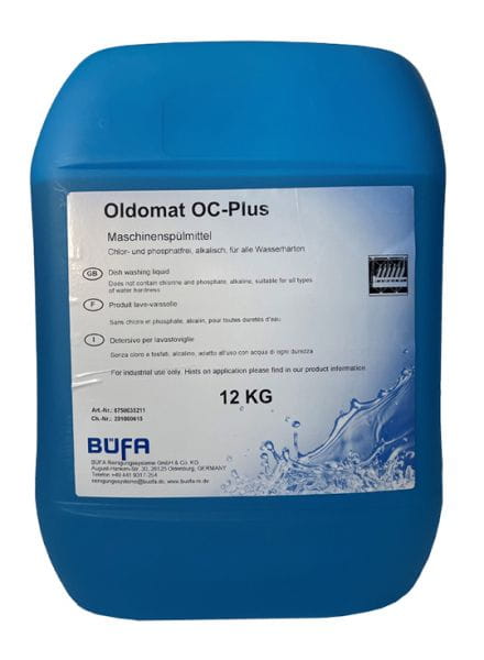 Oldomat OC-Plus, Geschirrspüler chlor und phosphatfrei, für alle Wasserhärten, 12 kg