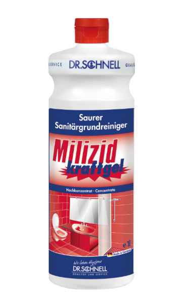 Dr. Schnell Milizid Kraftgel, Sanitärgrundreiniger, 1 Liter