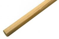 Besenstiel, Holz, ohne Gewinde, unlackiert, Ø 24 mm, 140 cm lang