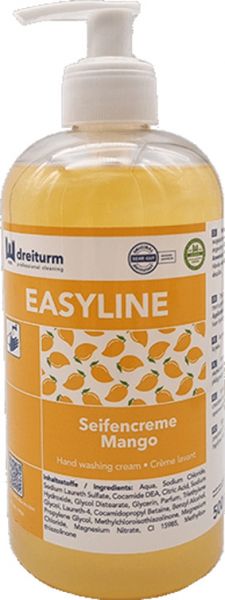 Dreiturm Seifencreme Easyline, Mango 500 ml Dispenserflasche