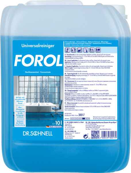Dr. Schnell FOROL, Universalreiniger 10 Liter