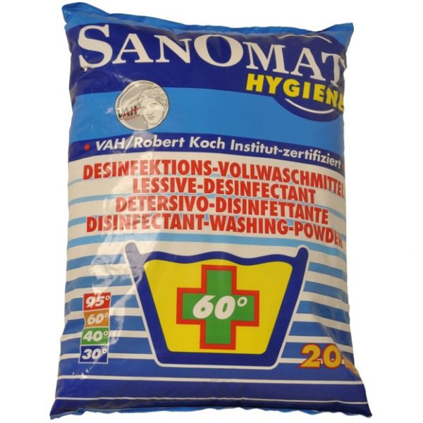 Sanomat Desinfektionswaschmittel 20 kg, 160 WL, DGHM gelistet