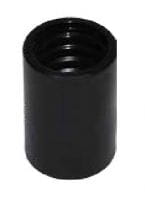 Verbinder für Saugschlauch, schwarz, NW 51
