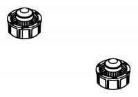 Numatic Frischwasserfilter mit Ventil (NUC) 2 Stück