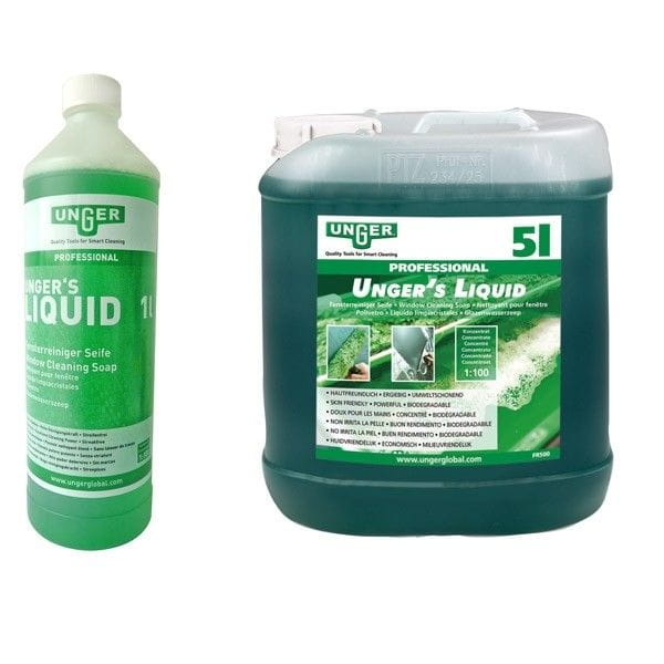 UNGER´s Liquid, Fensterreinigungsseife, flüssig, Konzentrat, 5 Liter