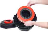 Numatic Trockensauger PPR 170H-11 Hepa, reflo/schwarz, 12,5 m Kabel, Zubehörset AS0, 32 mm