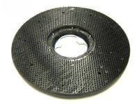 Treibteller 365 mm, Voll-Haftbelag schwarz mit  Moosgummi für Columbus ESM