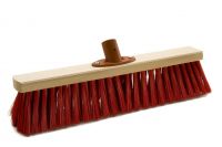 Saalbesen, Elaston rot, 40 cm, mit Quick-fest-Halter