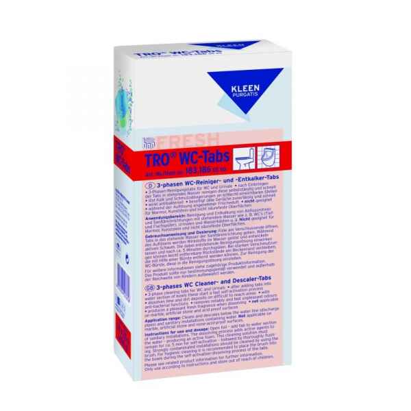 Kleen TRO WC - 3-Phasen Reinigungstablette, VPE 14 x 16 x 25 g