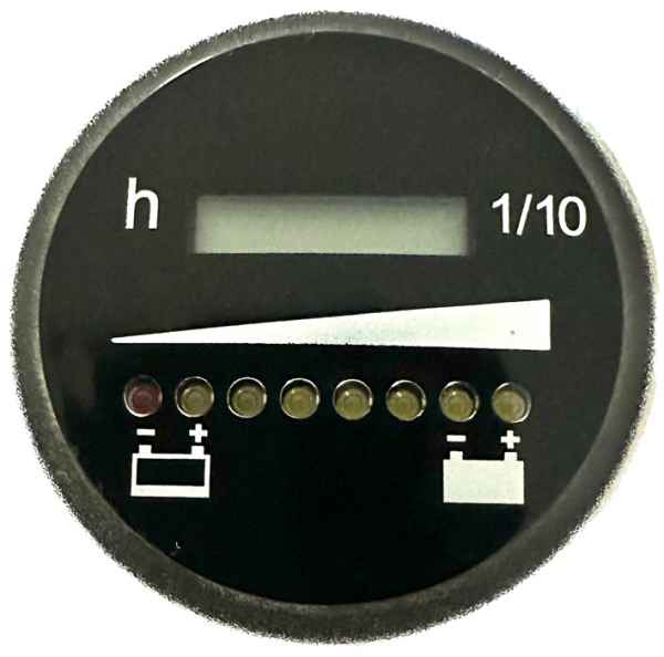 Numatic Batterie Entladeanzeige und Stundenzähler 24 V