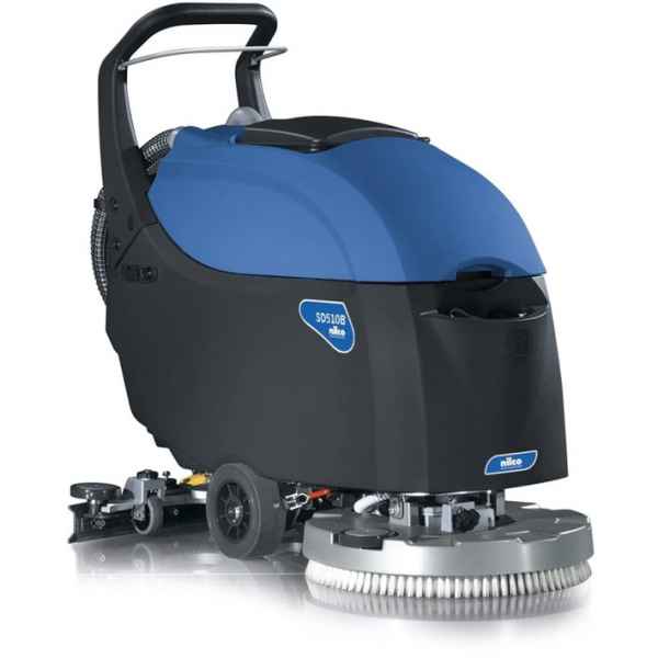 Nilco Scheuersaugmaschine SD 510 B, schwarz/blau - 500 Watt