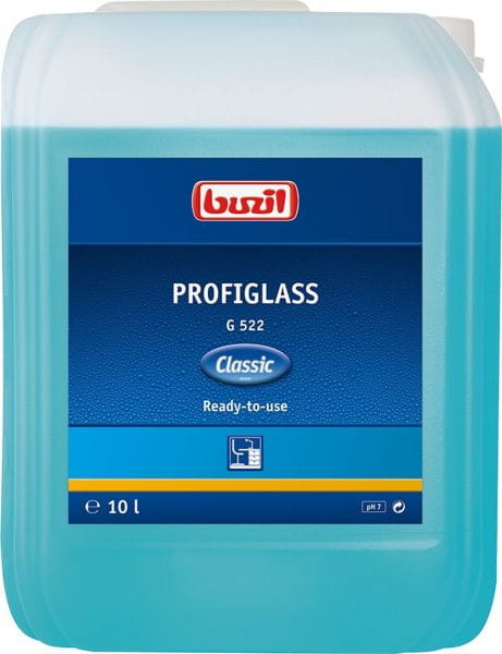 Buzil Profiglas, gebrauchsfertiger Glasreiniger, 10 Liter
