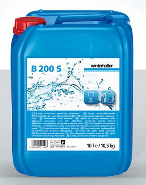 Winterhalter B 200 S Spezial-Klarspüler für den Hartwasserbereich, 10 Liter