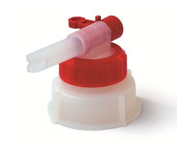 Hahnverschluß Nr. 51/20 mm, rot