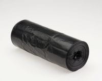 Müllsack 120 l, schwarz, 53µ, 700x1100 mm, LDPE, 10x25 Stück/Packung